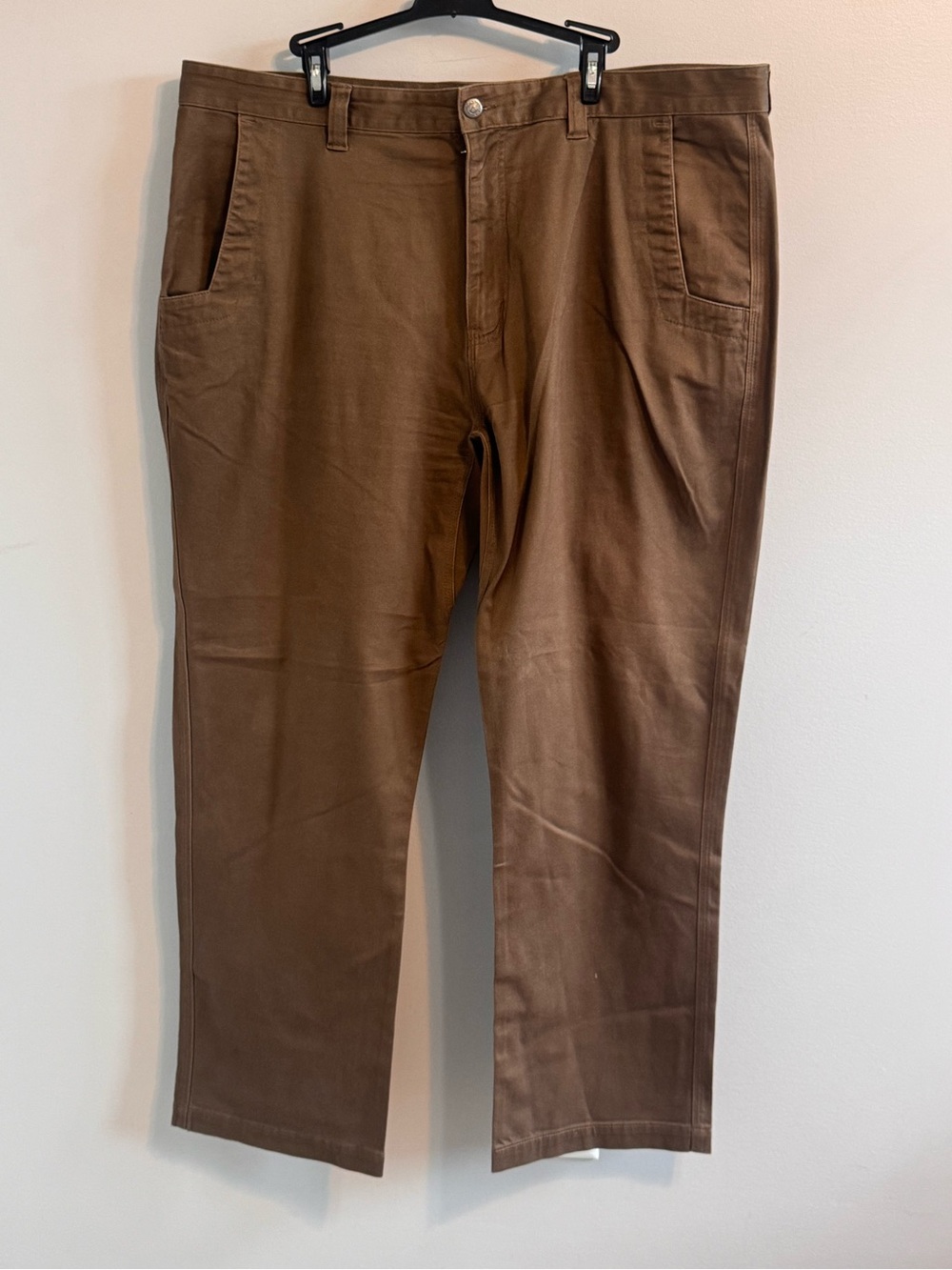 Mountain Khakis Teton Pants Men's 42x32 Brown Relaxed Fit Stretch